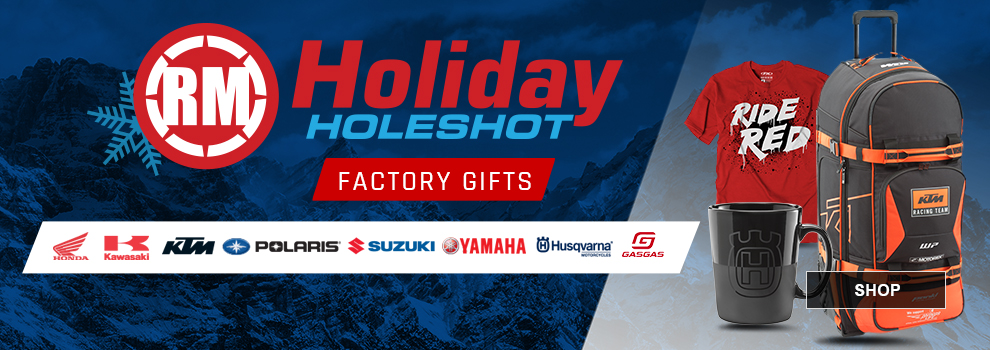 Holiday Holeshot Factory Gifts